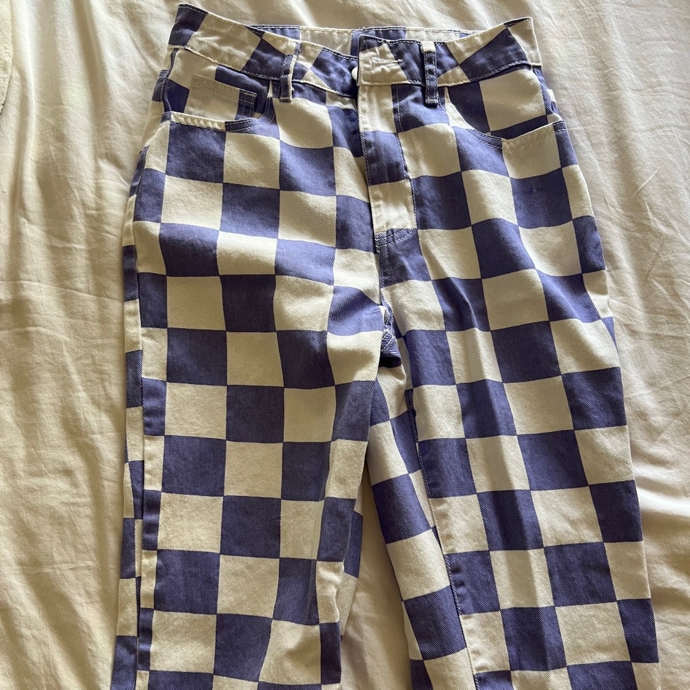 Checkered Pants